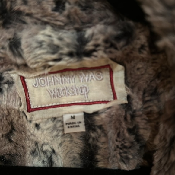 Johnny Was Foxy Faux Fur Jacket - Picture 2 of 6